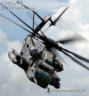 War-Helicopter - Main-Spessart (Landkreis)